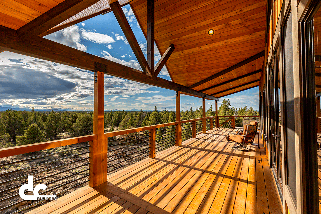 Barn Homes with Custom Deck