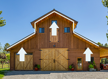 DC Builders specializes in monitor barn construction.