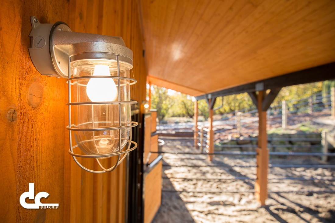 Lights are one of the custom features from DC Builders.