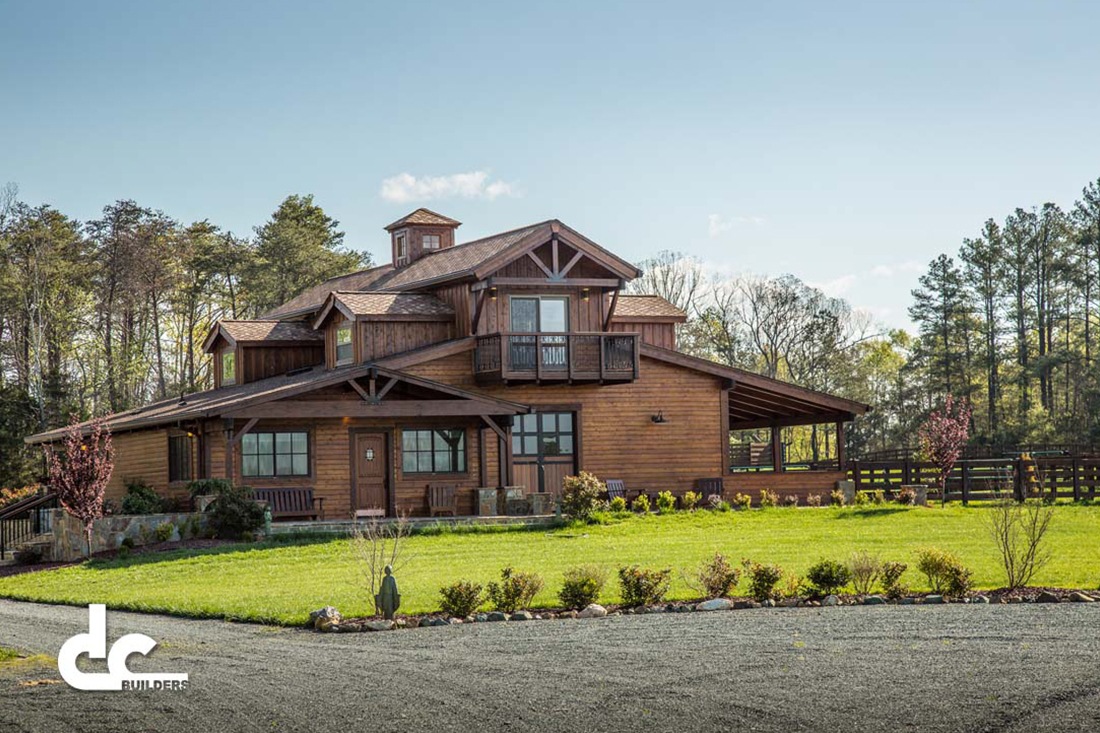 12 This barn home in Burlington, North Carolina was designed and built by DC Builders.