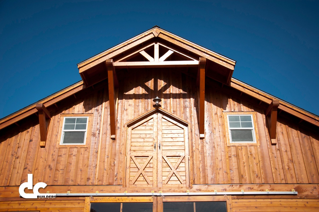 DC Builders specializes in the custom designs and finishing of barns and barn homes.