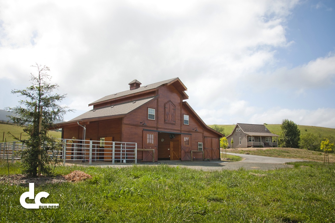 This Kinion barn home was custom built and designed by DC Builders.