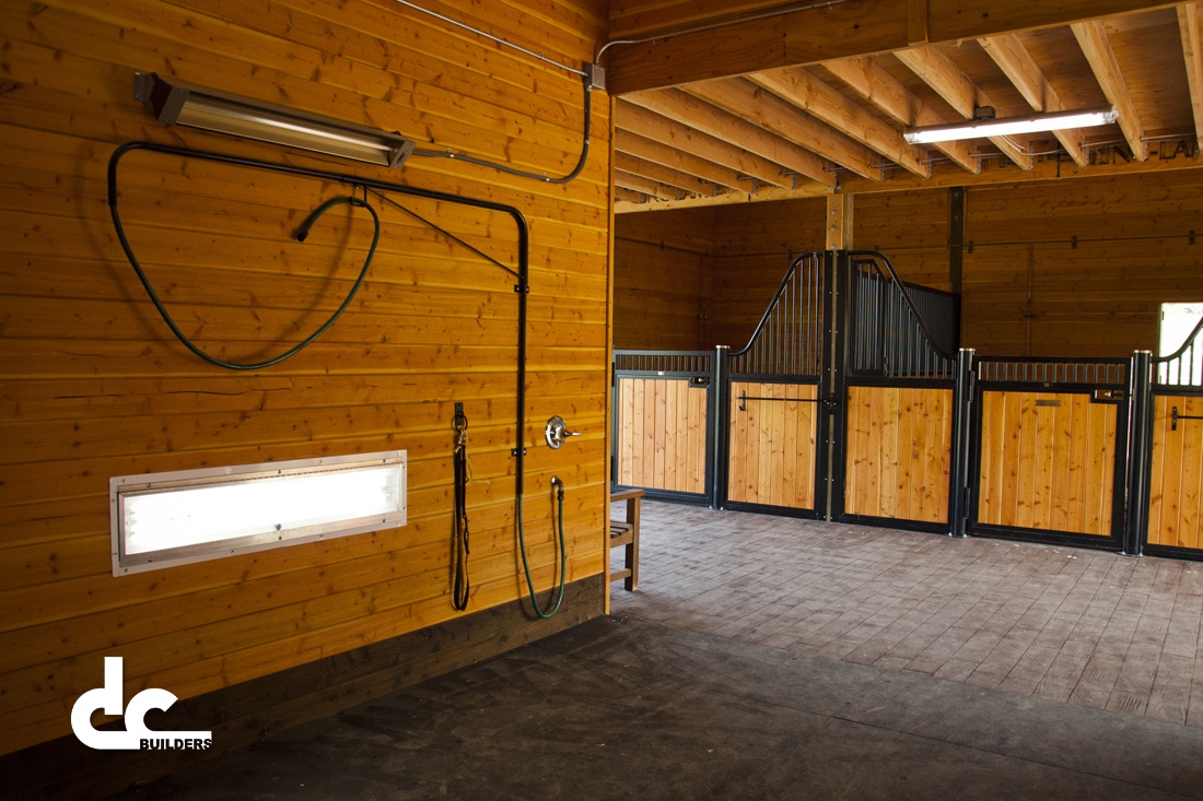 This custom apartment barn was built by DC Builders.