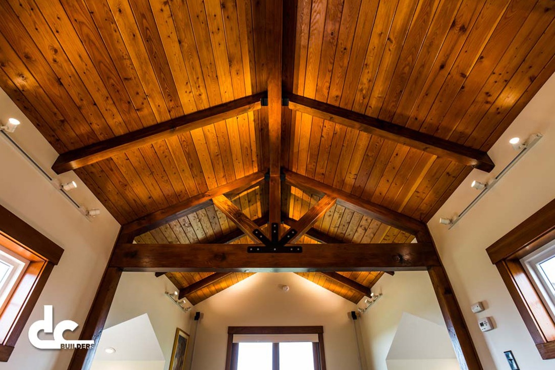 All-wood construction is a specialty of DC Builders.