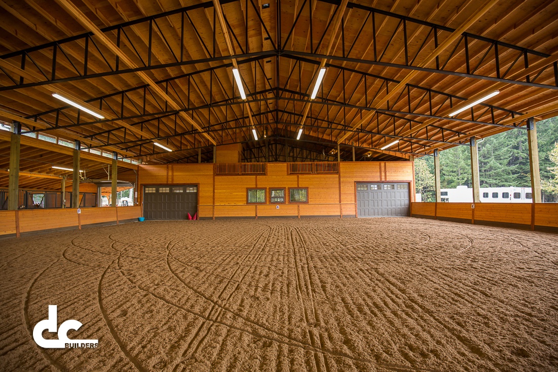5 This custom riding arena from DC Builders has all the space you could ever need.