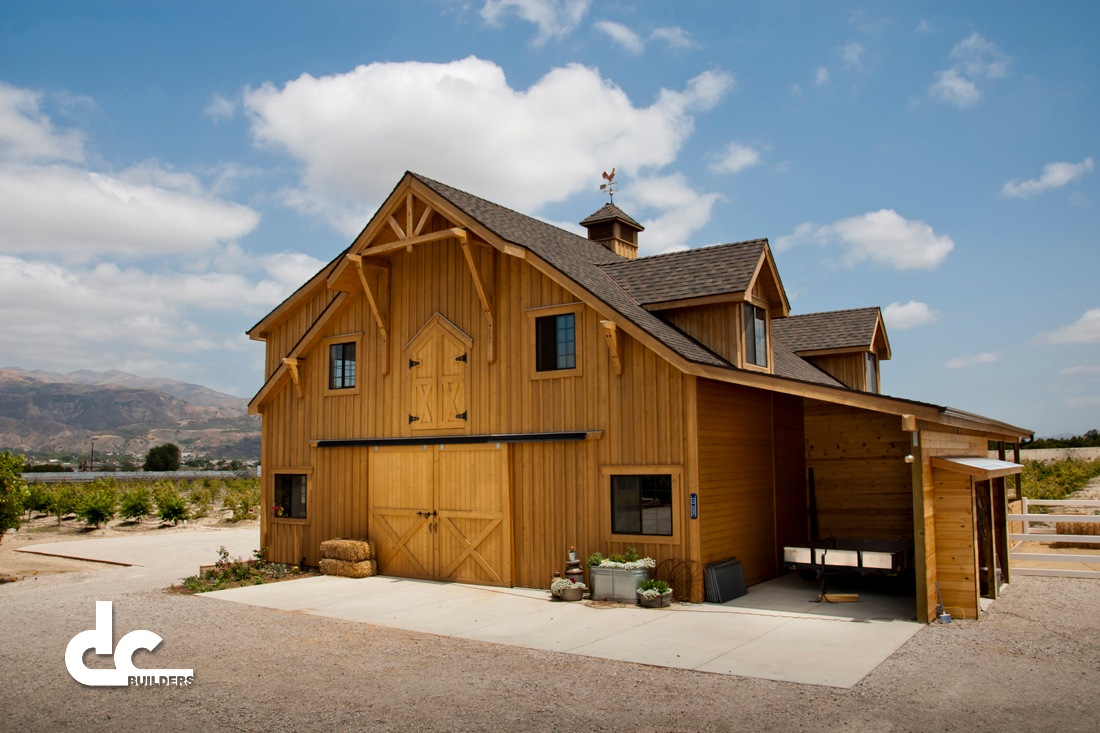 DC Builders specializes in building custom barn homes and workshops across California and the United States.