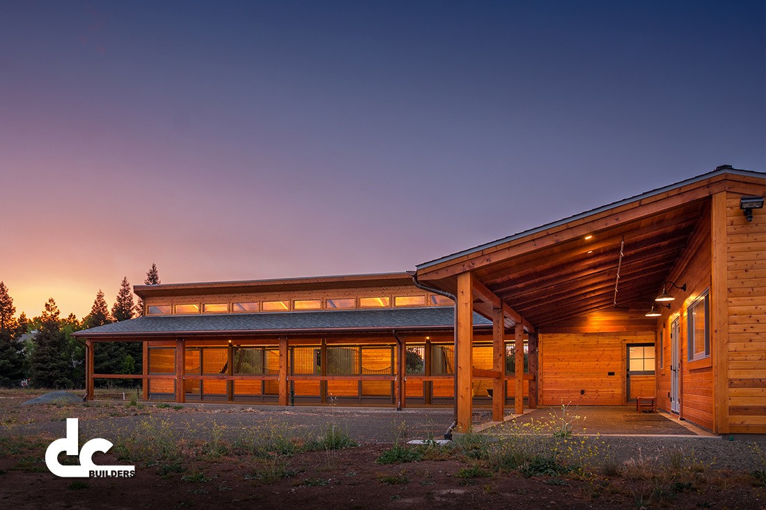DCB-san-martin This custom shed row barn was built by DC Builders in San Martin, California.