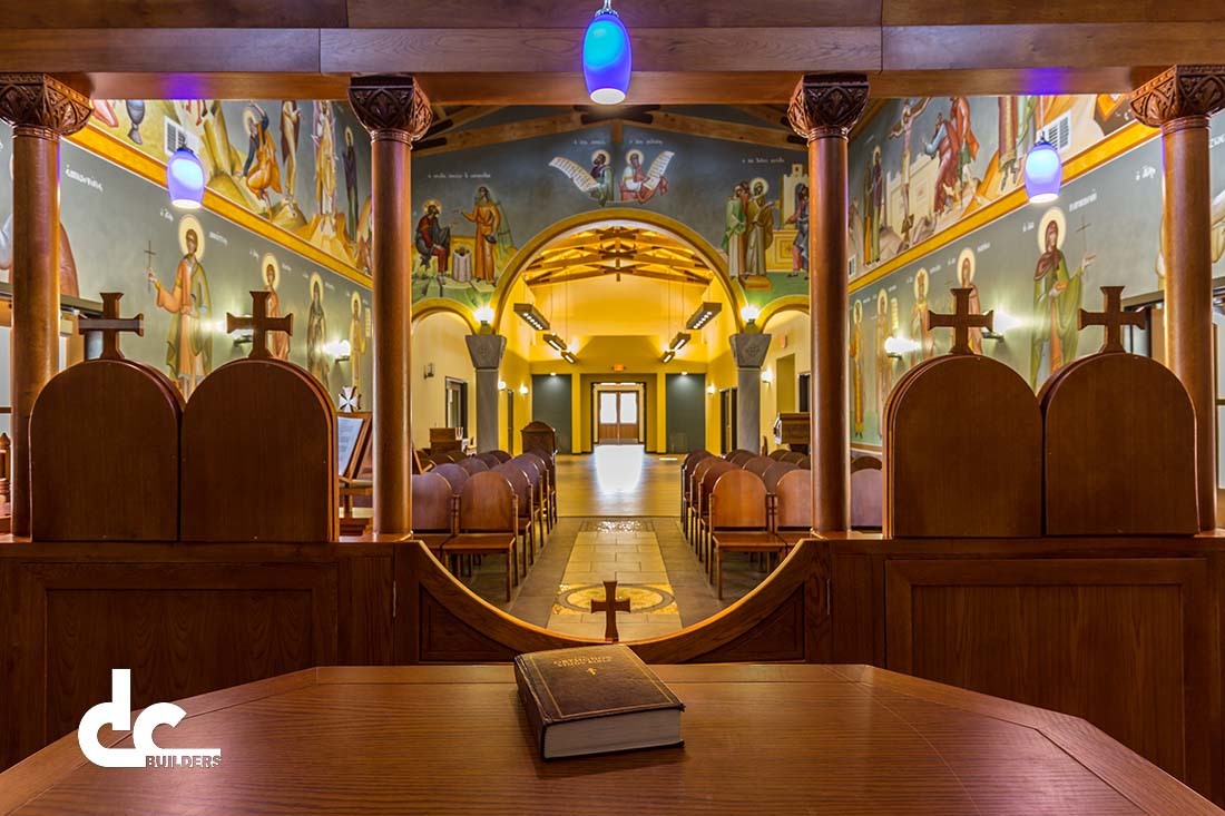 E35C8863 This beautiful heritage and religious center was custom designed and built by DC Builders.