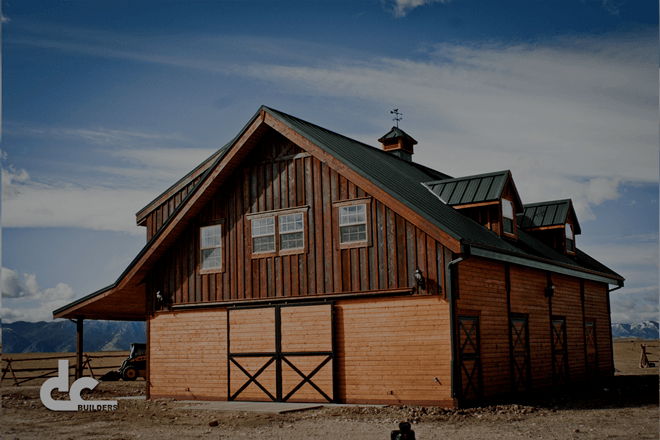 This apartment barn in Laramie, Wyoming has everything you need to care for your animals.
