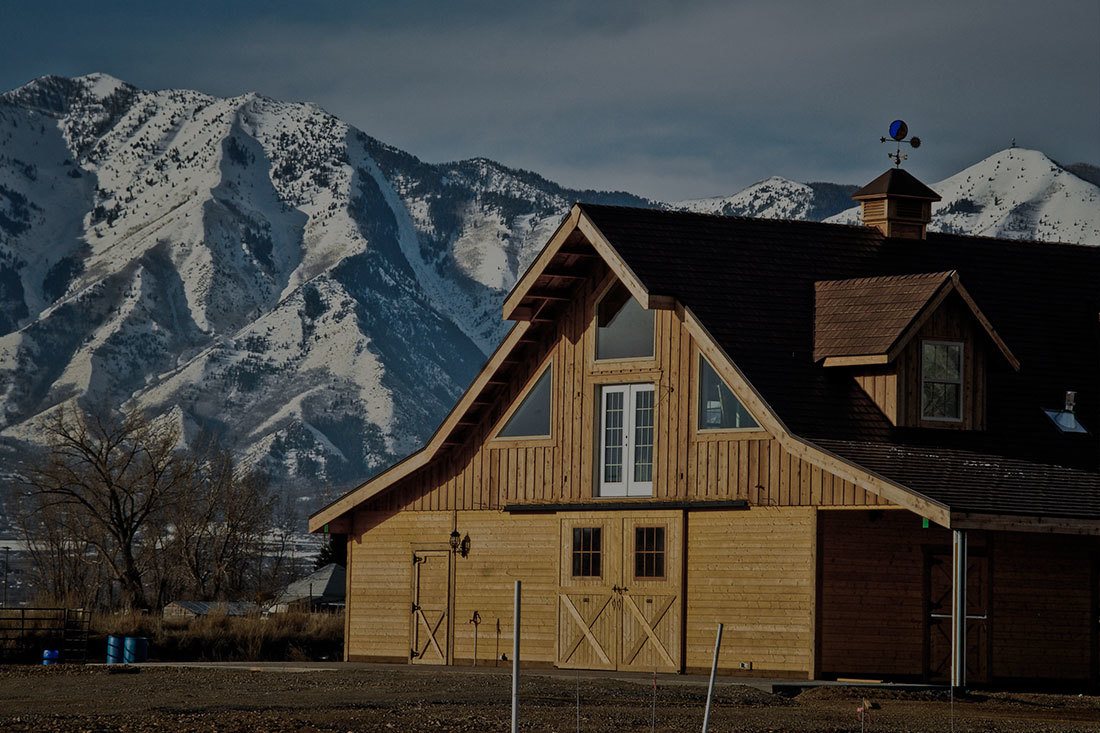 Build a custom barn in Alaska with DC Builders.