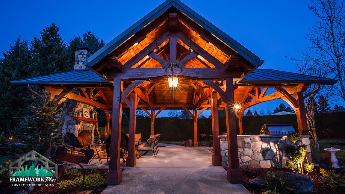 DC Builders specializes in timber framed structures.