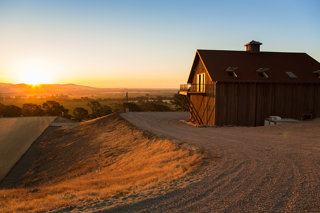 This custom barn in Fairfield, California was built by DC Builders.