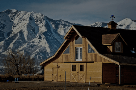 Build your very own barn or custom home in Utah with DC Builders.