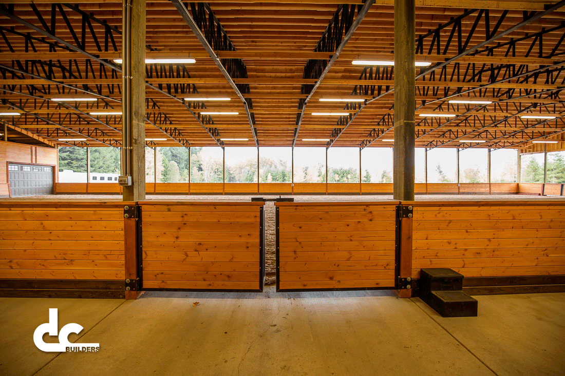 DC Builders constructs all wood barns and equestrian facilities around the United States and Canada.