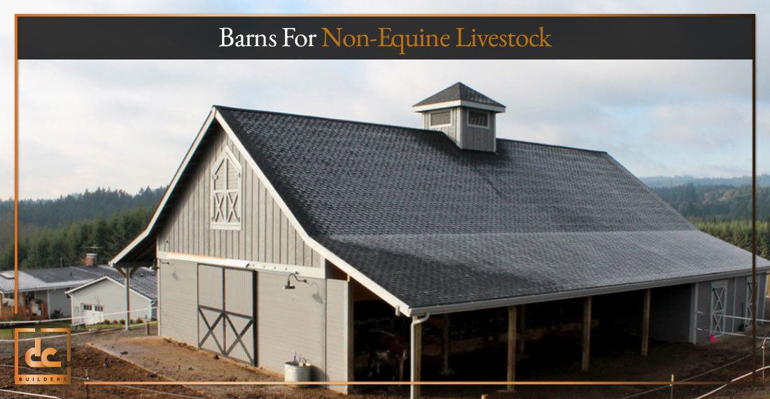 barns for non-equine livestock: cattle barn designs dc