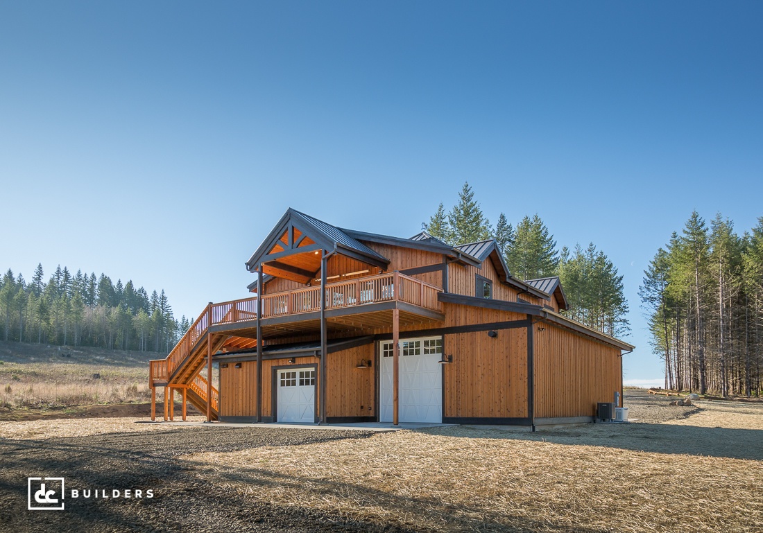 Sandy, Oregon Barn Home Project DC Builders