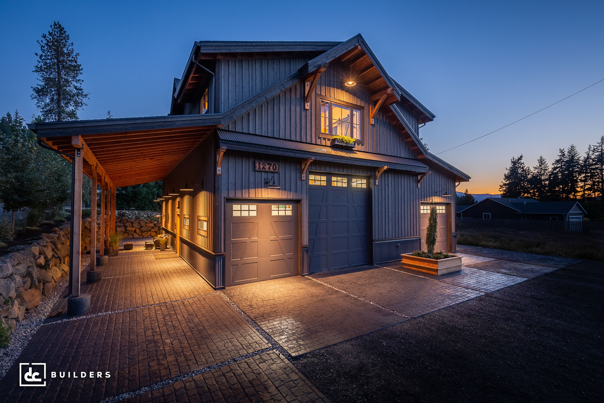 garage with living quarters