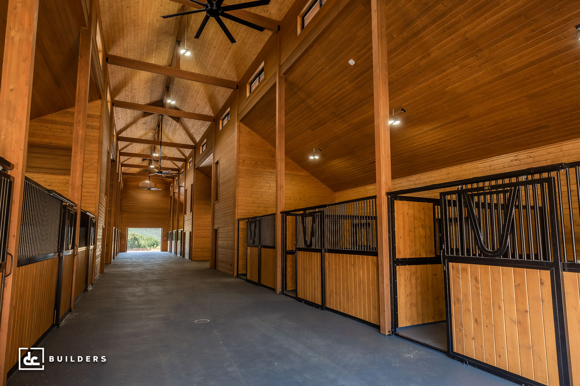 Log Horse Barn  Horse barn ideas stables, Horse barn, Horse barns